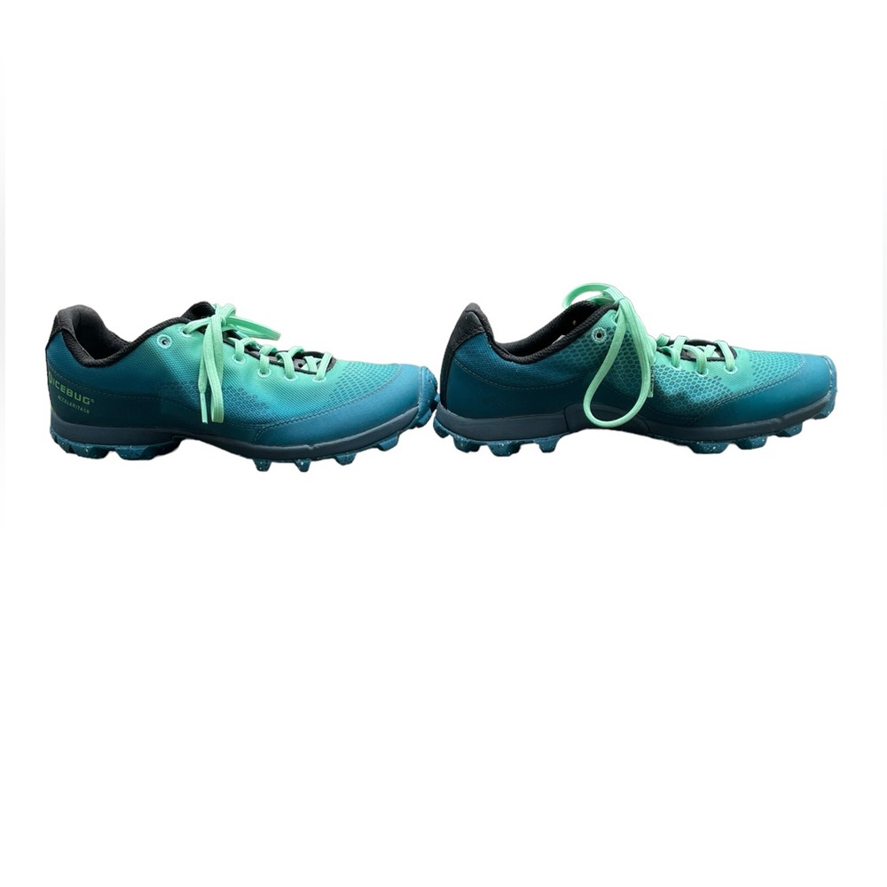 Icebug Acceleritas8 Minimalistic High Traction Running Shoe Blue Green Size 7 - Picture 4 of 10